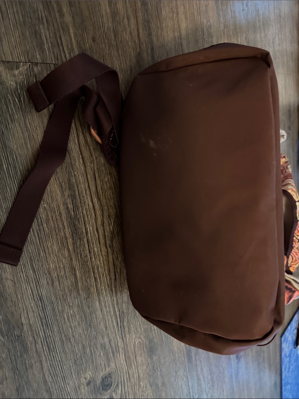 FARM Rio Multicolor Patterned Backpack - Brown, Orange, Cream - Picture 2 of 4